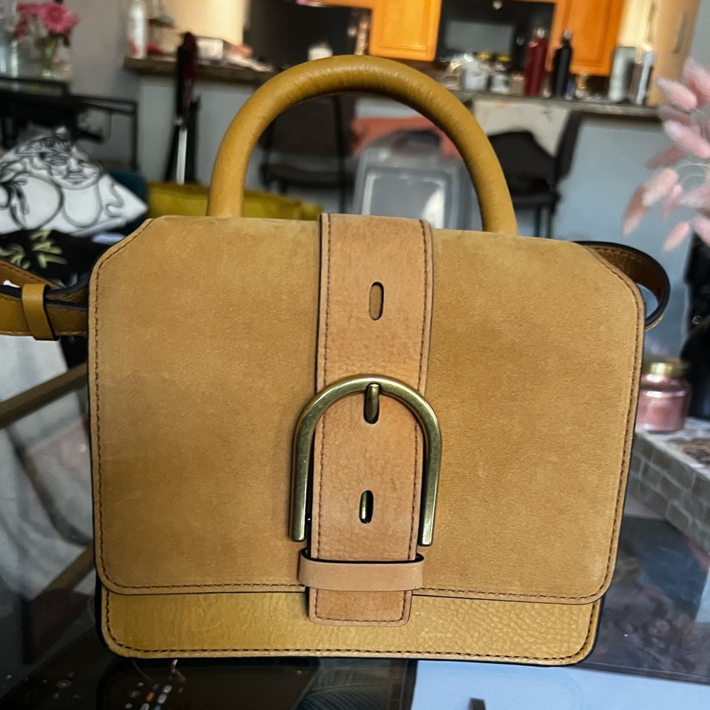 Fossil Wiley Top Handle Crossbody Purse